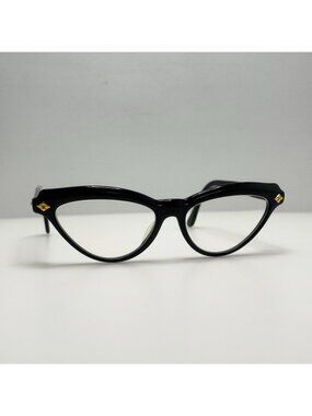 Robert La Roche Mod 361 Black Eyeglasses Eye Glasses Frames France 48-17